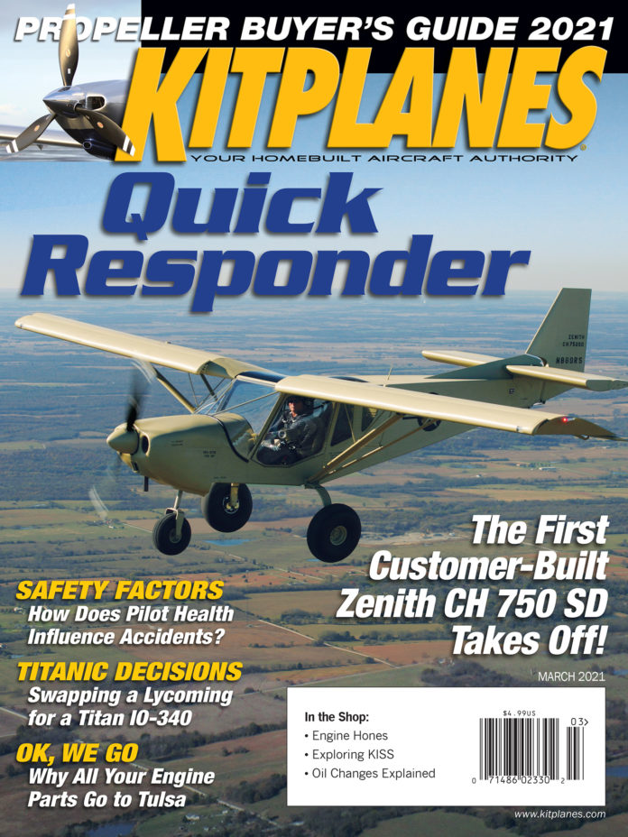 Kit-Planes March 01, 2021 Issue Cover