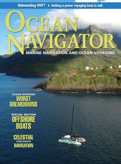 Ocean Navigator November 01, 2019 Issue Cover