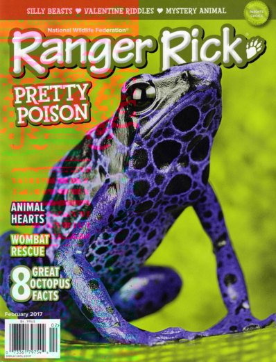 Ranger Rick February 01, 2017 Issue Cover