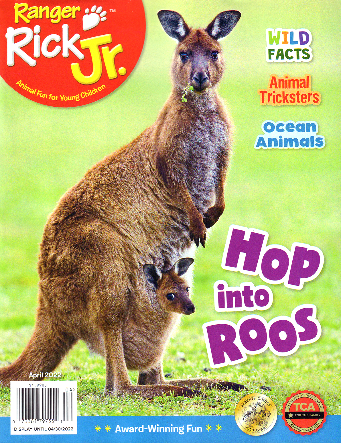 Ranger-Rick-Jr April 01, 2022 Issue Cover