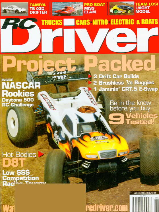 RC-Driver June 01, 2009 Issue Cover