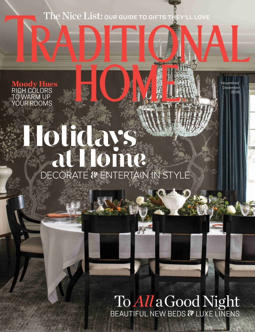 Traditional-Home November 01, 2018 Issue Cover