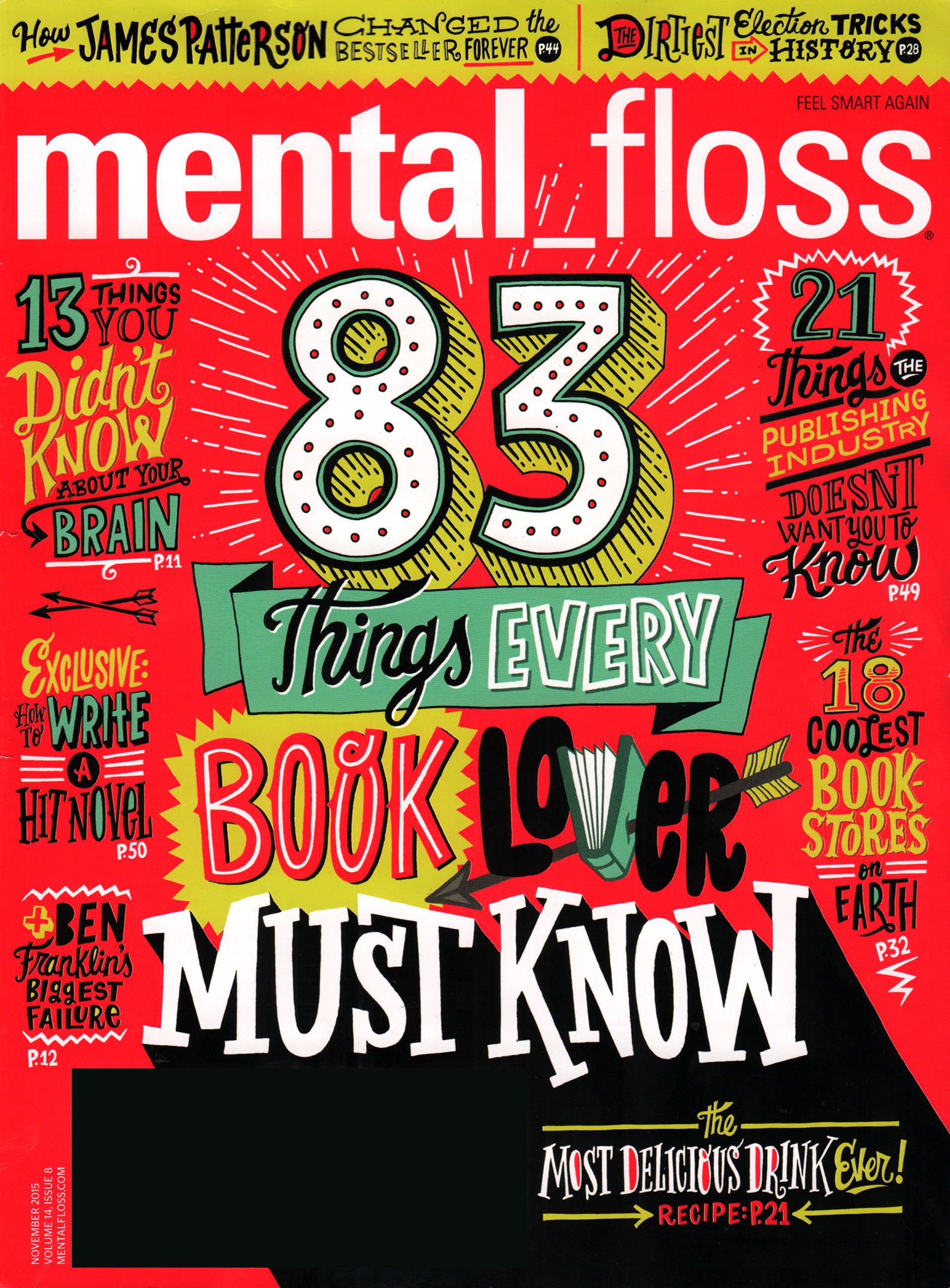 Mental-Floss November 01, 2015 Issue Cover