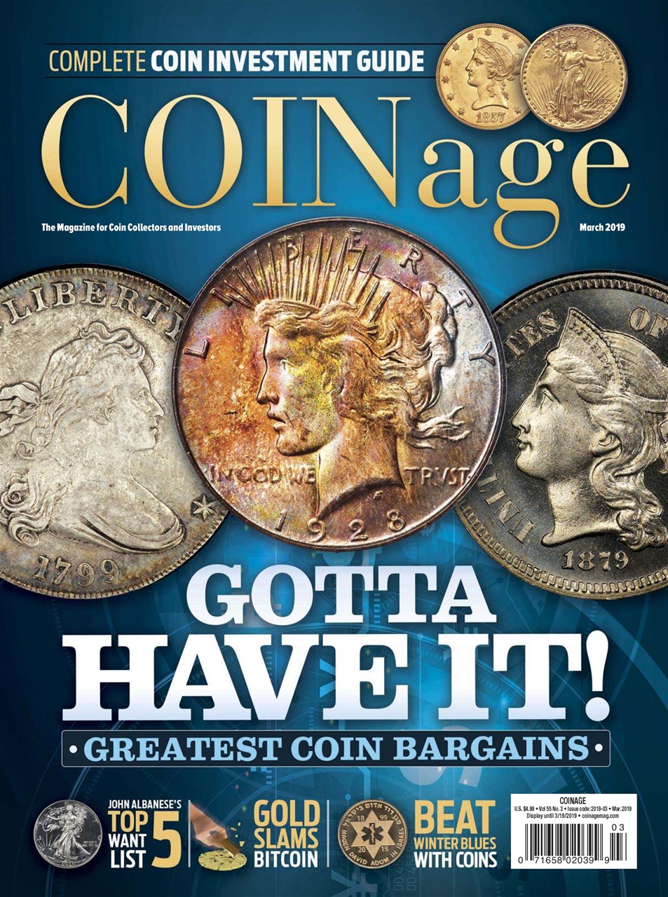 Coinage March 01, 2019 Issue Cover