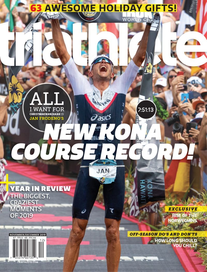 Triathlete November 01, 2019 Issue Cover
