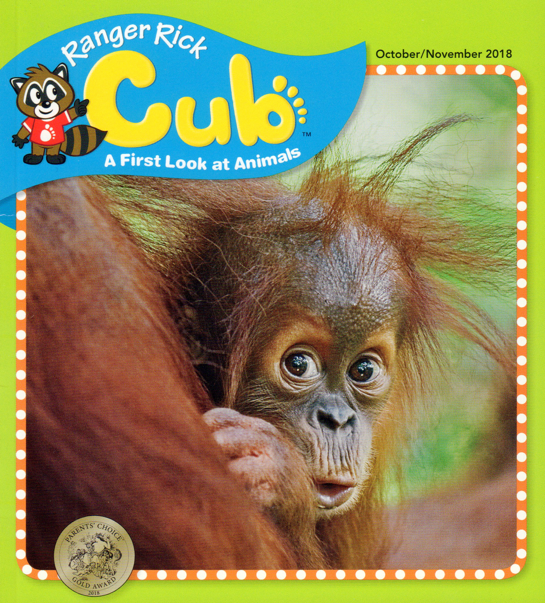 Ranger-Rick-Cub October 01, 2018 Issue Cover