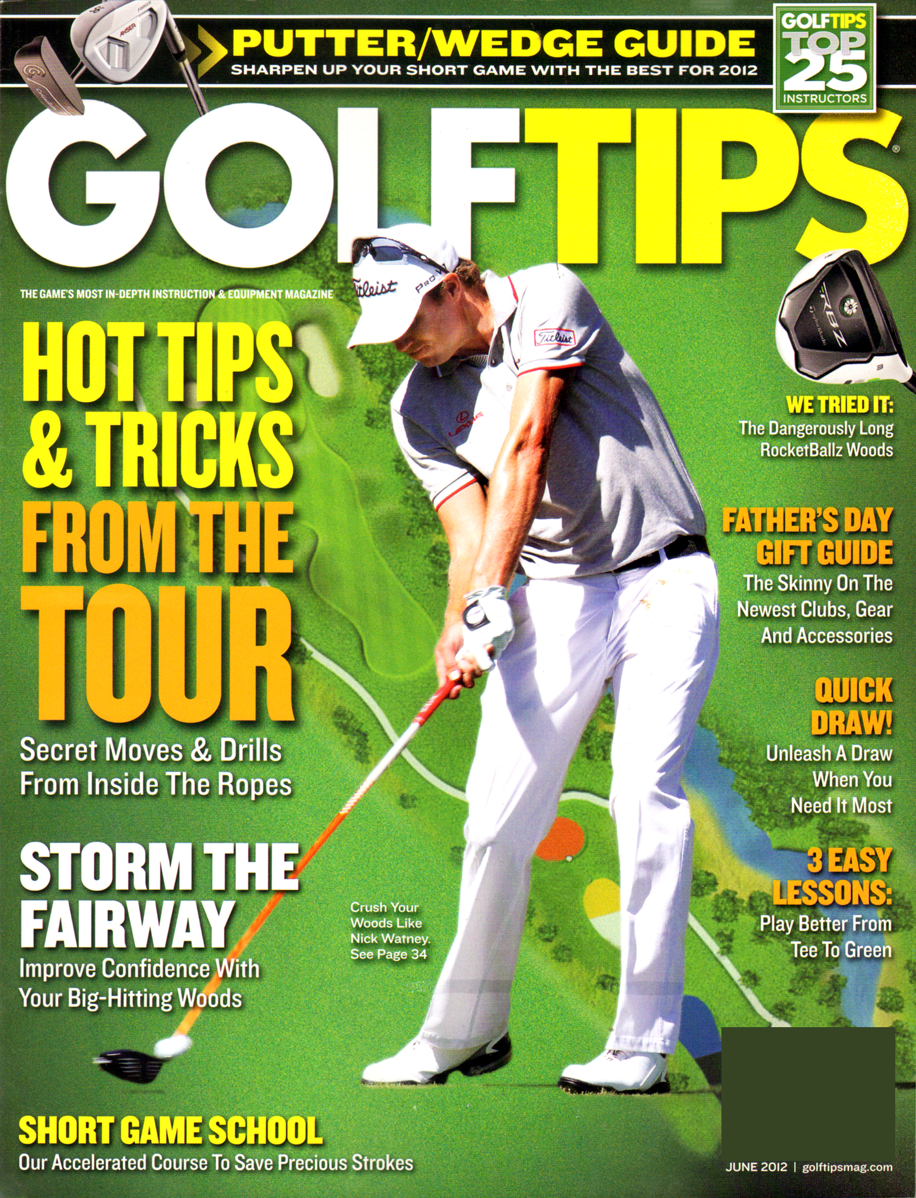 Golf-Tips June 01, 2012 Issue Cover