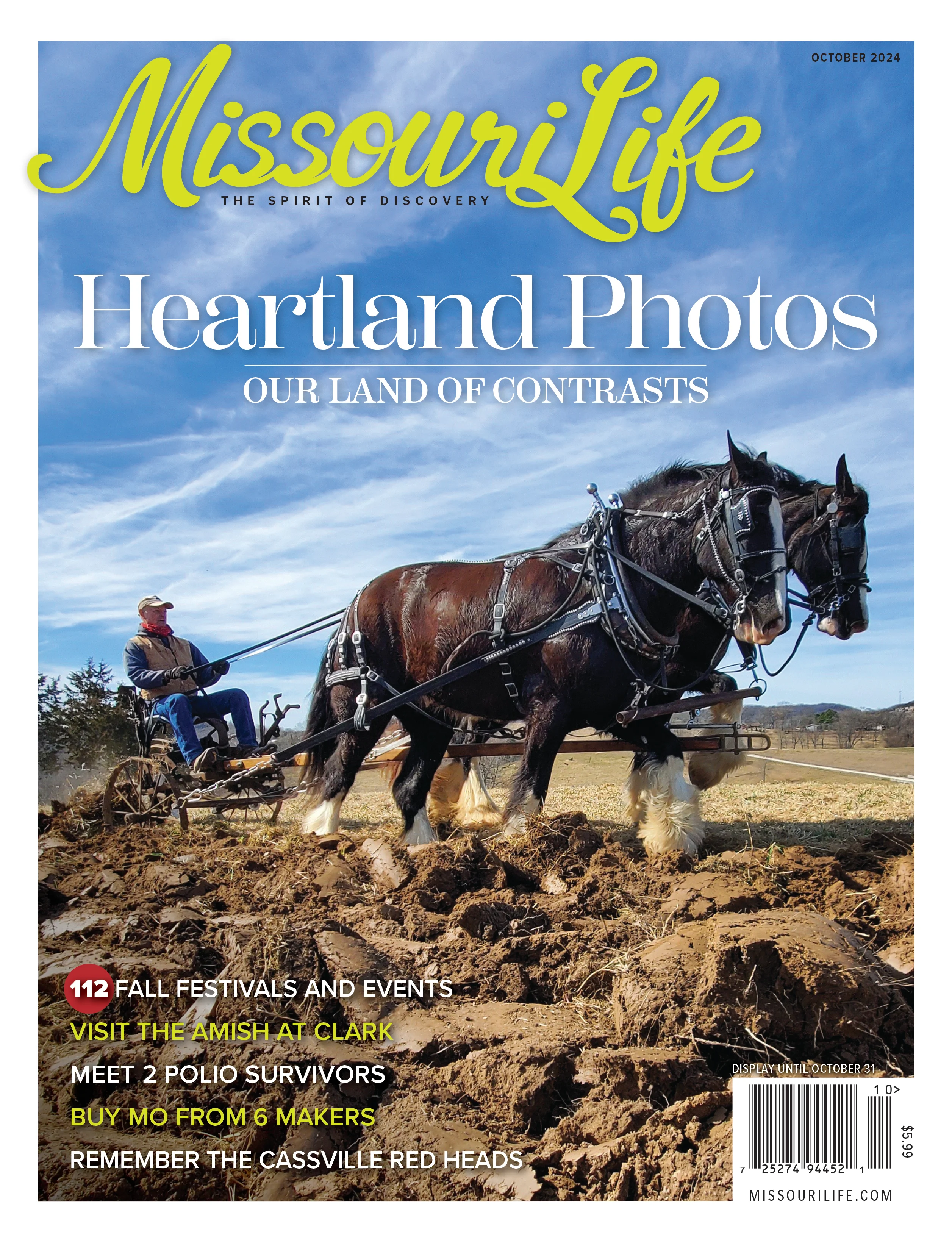 Missouri-Life October 01, 2024 Issue Cover