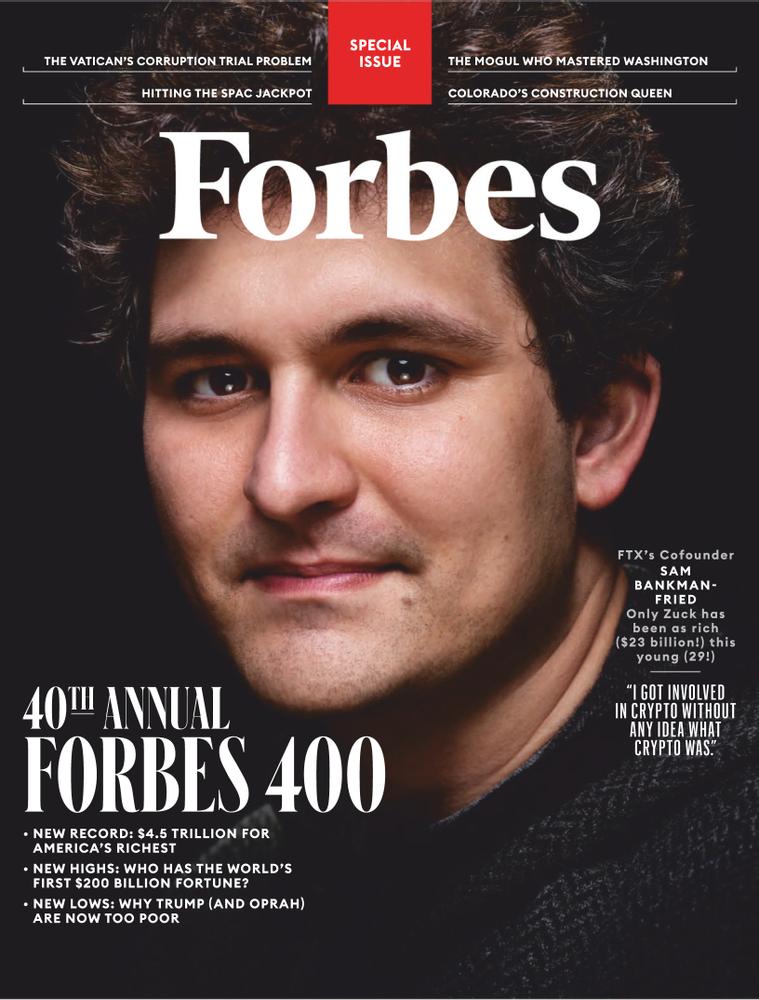 Forbes October 01, 2021 Issue Cover