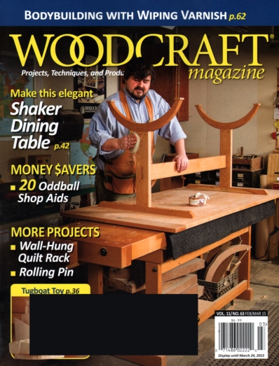 Woodcraft February 01, 2015 Issue Cover