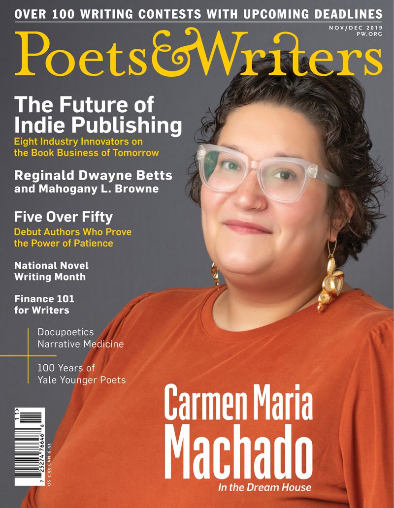 Poets-and-Writers November 01, 2019 Issue Cover