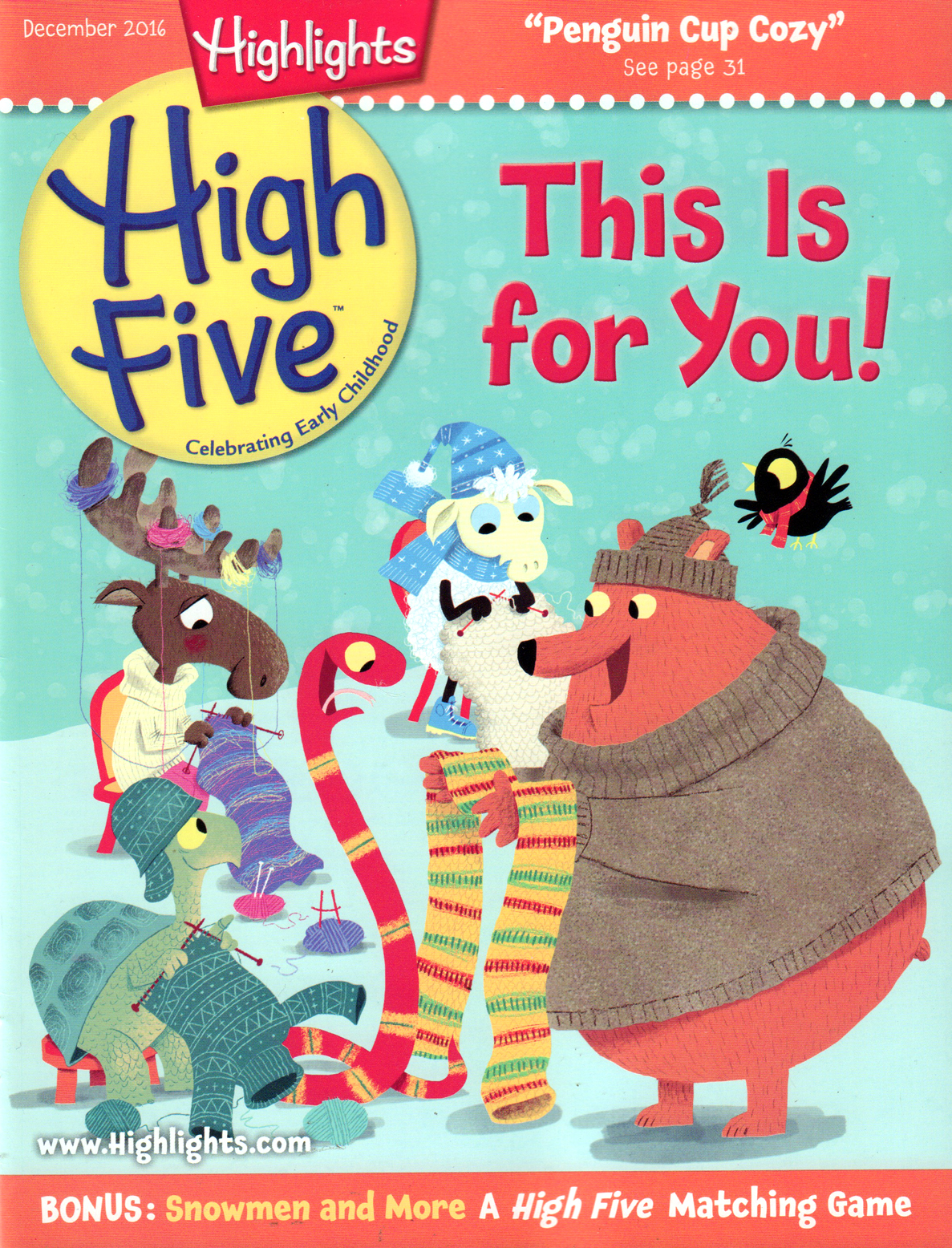 Highlights-High-Five December 01, 2016 Issue Cover