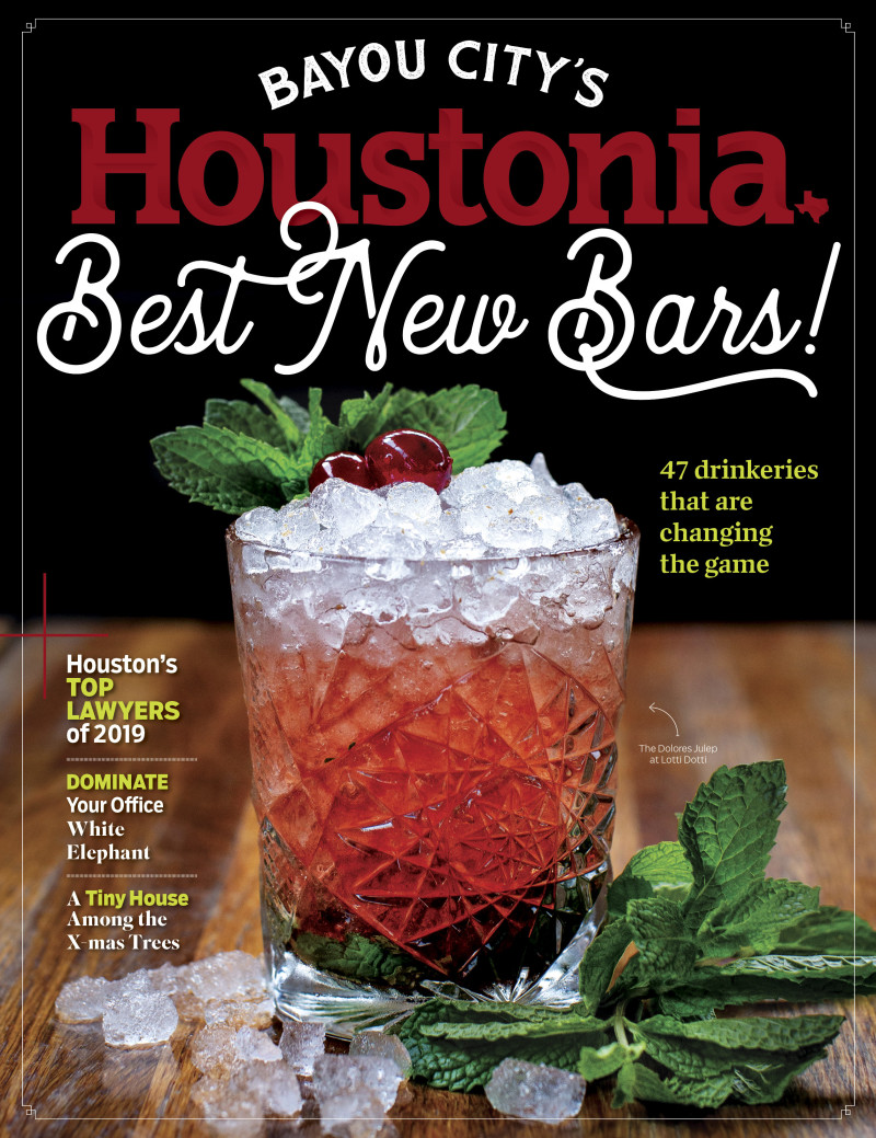 Houstonia December 01, 2019 Issue Cover