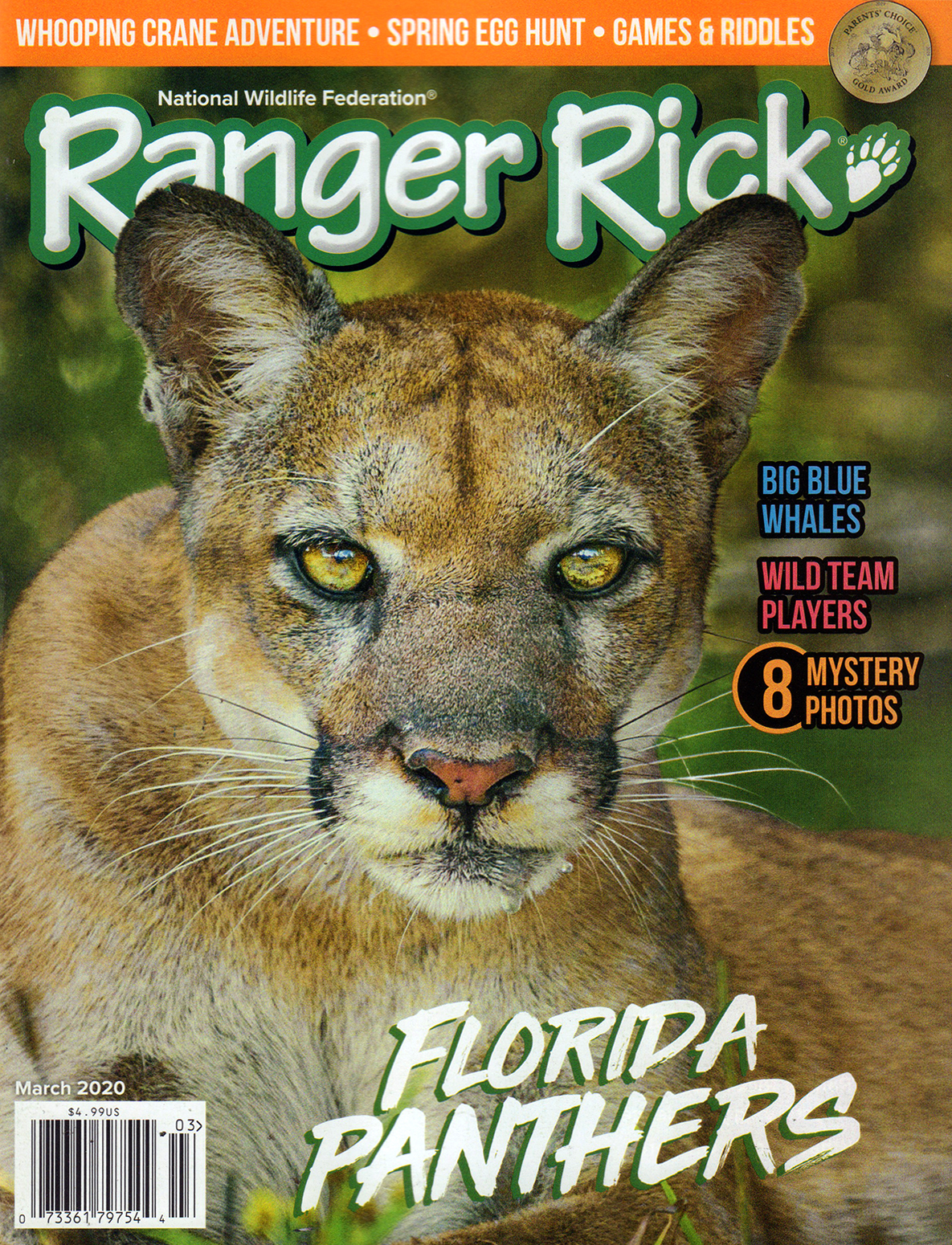 Ranger-Rick March 01, 2020 Issue Cover