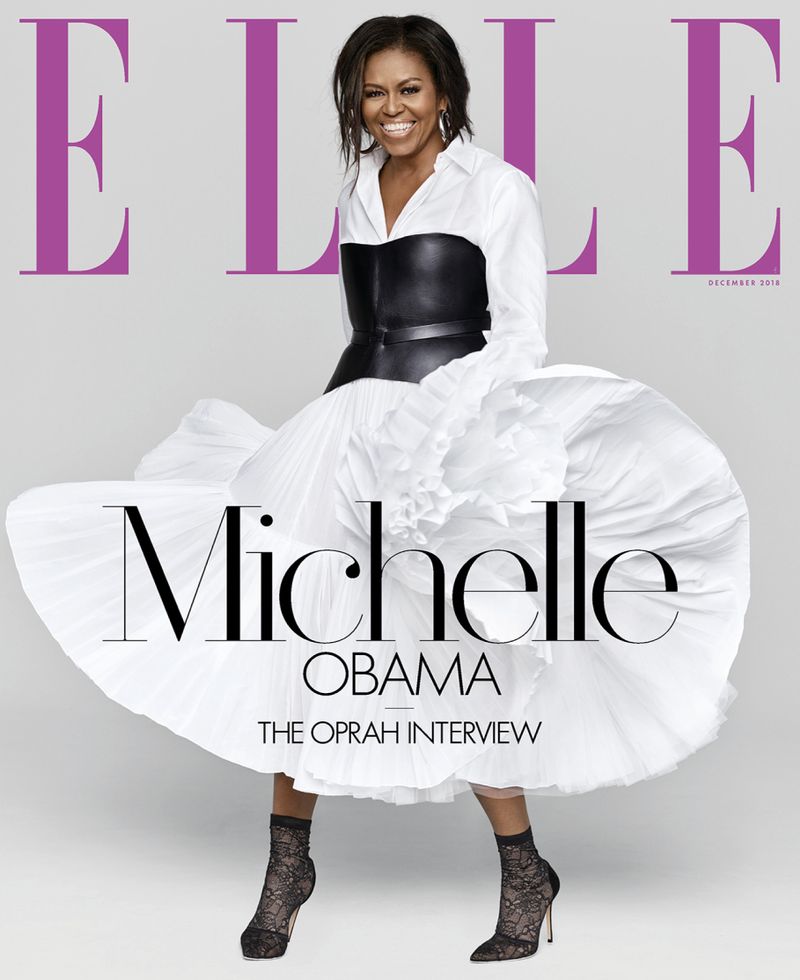 elle December 01, 2018 Issue Cover