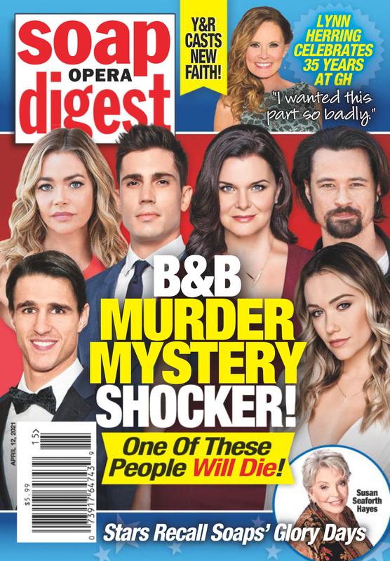Soap-Opera-Digest April 12, 2021 Issue Cover
