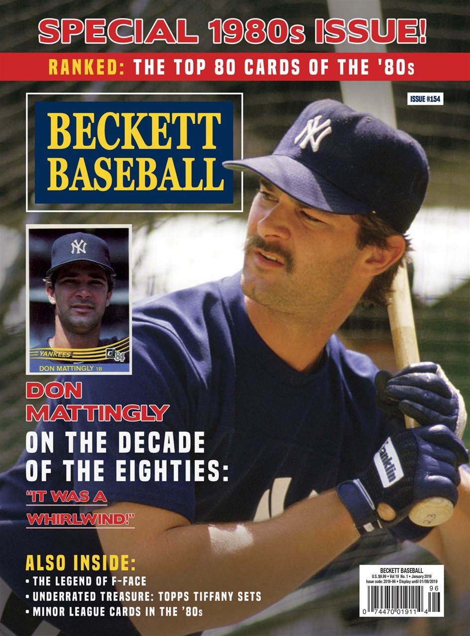 Beckett-Baseball January 01, 2019 Issue Cover