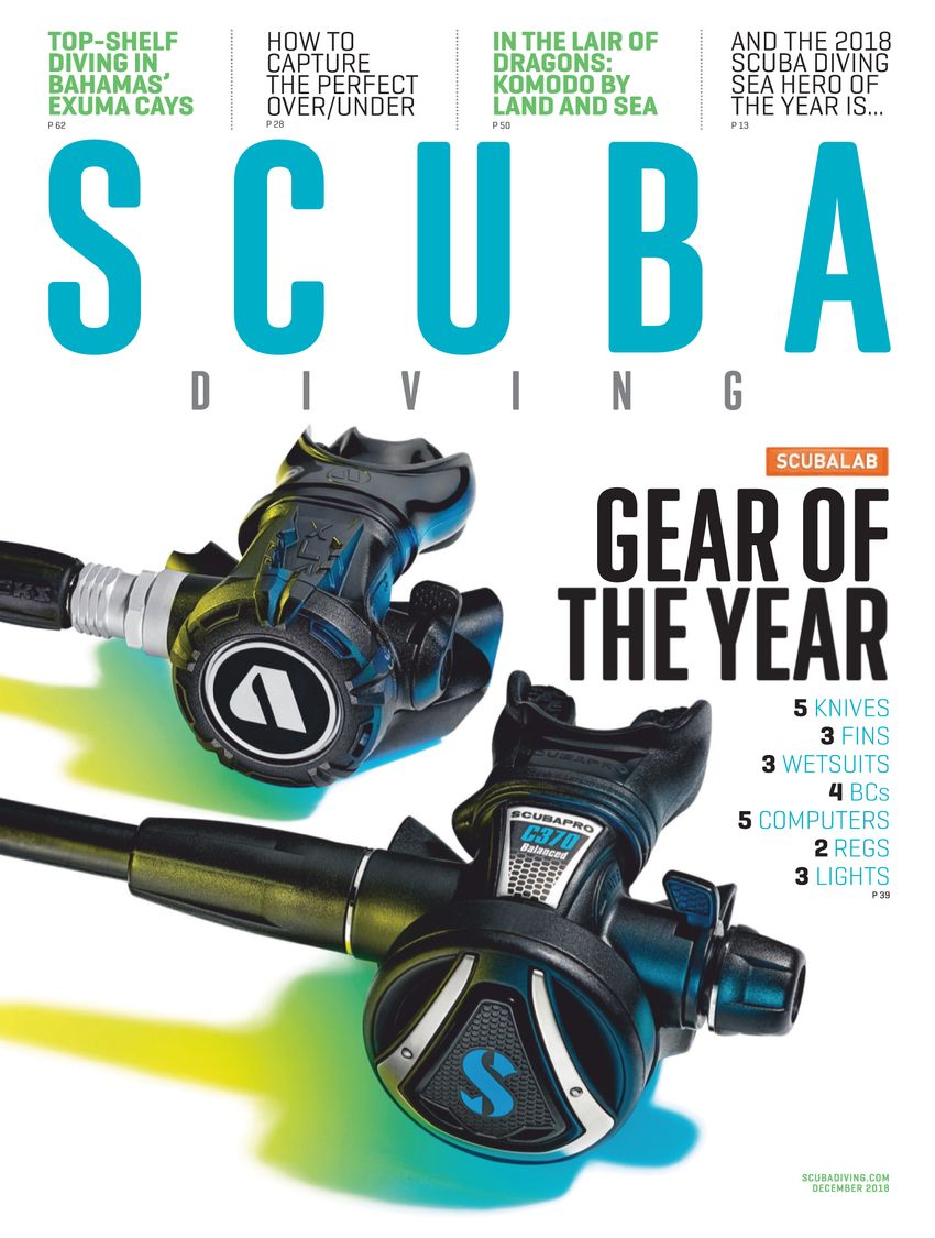 Scuba-Diving December 01, 2018 Issue Cover