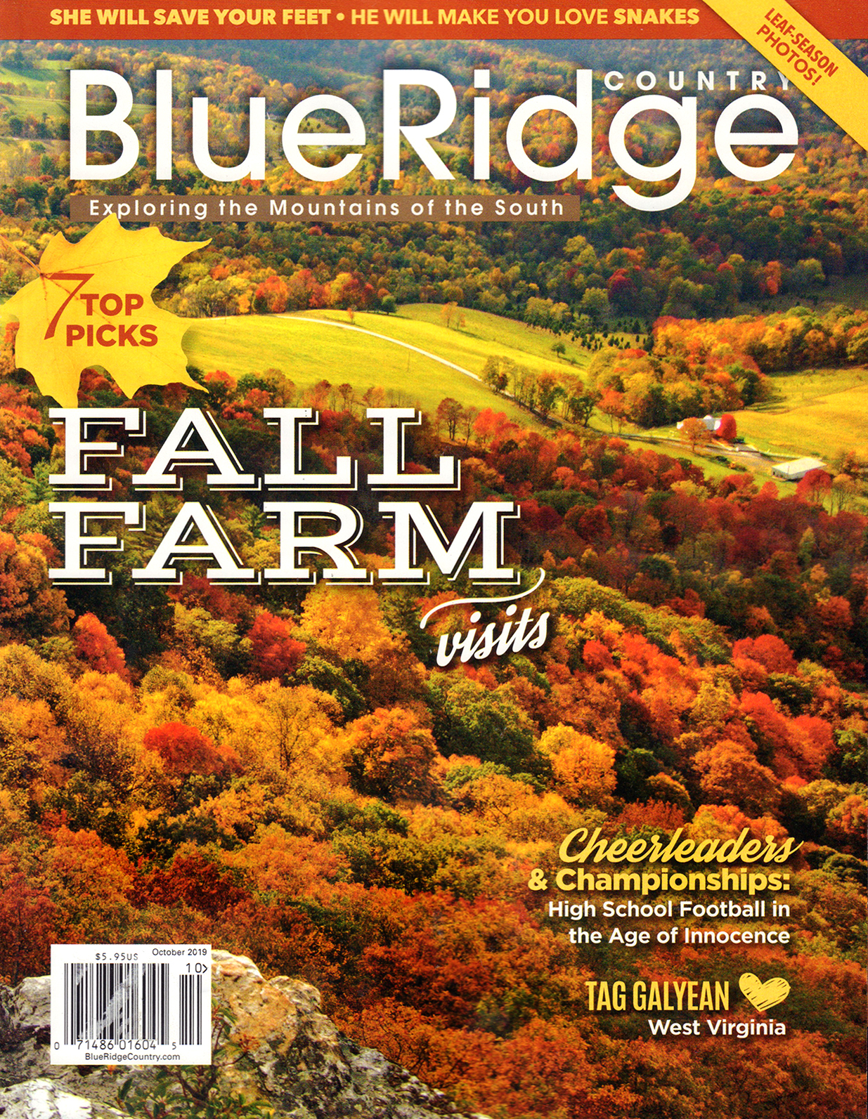Blue-Ridge-Country October 01, 2019 Issue Cover