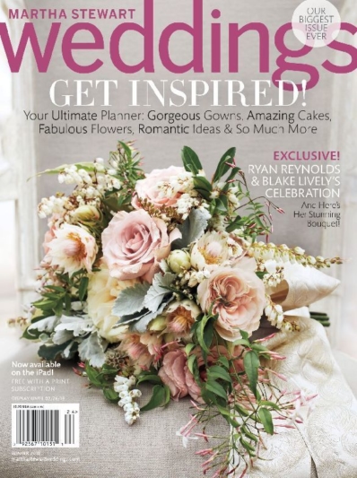 Martha Stewart Weddings December 01, 2012 Issue Cover
