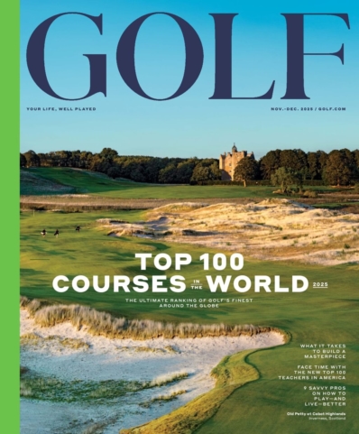 Golf Magazine November 01, 2025 Issue Cover