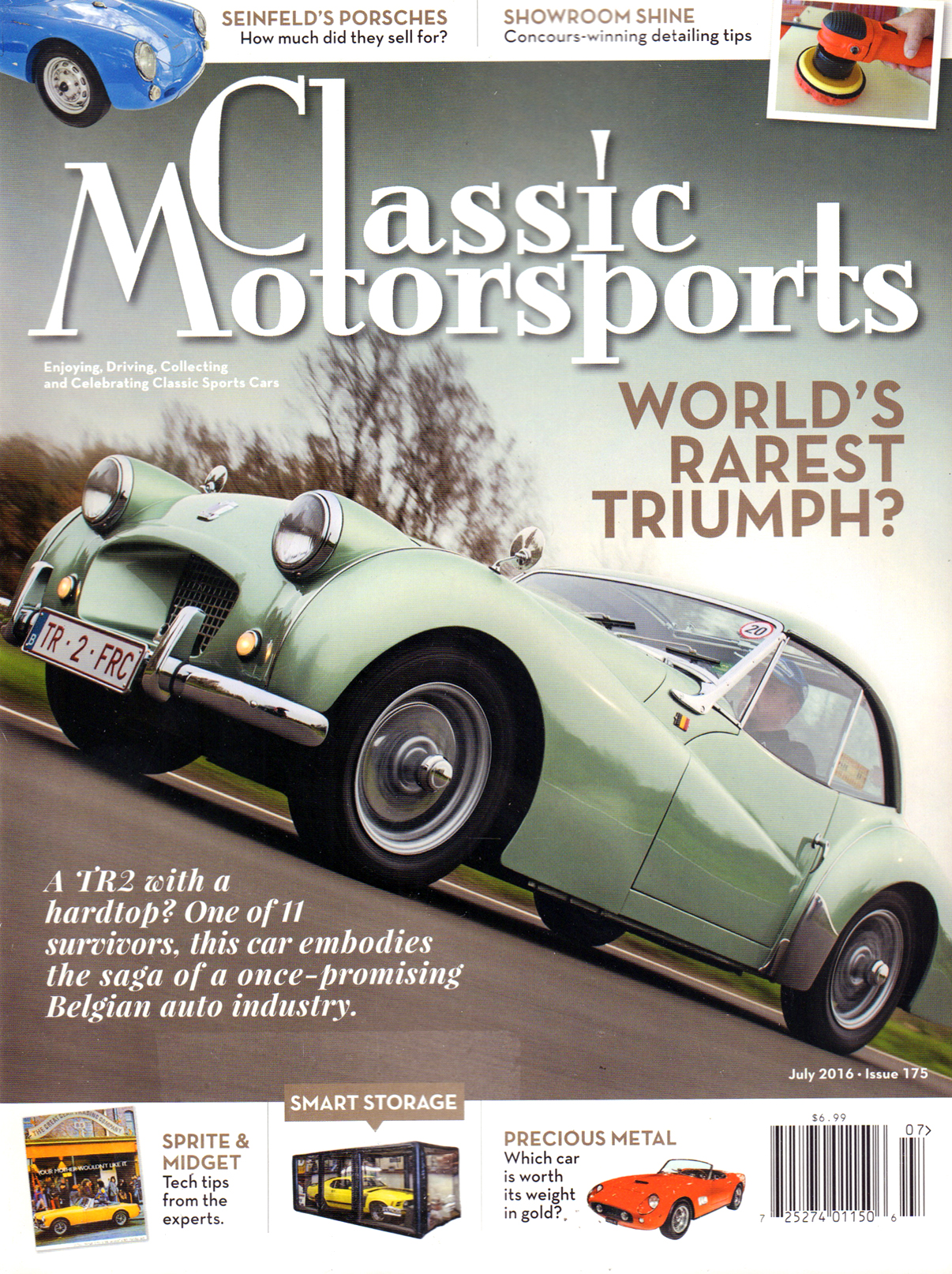 Classic-Motorsports July 01, 2016 Issue Cover