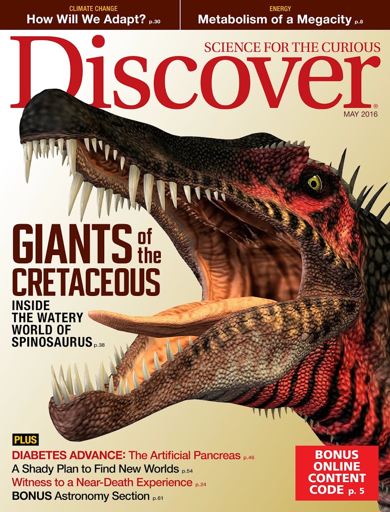 Discover May 01, 2016 Issue Cover