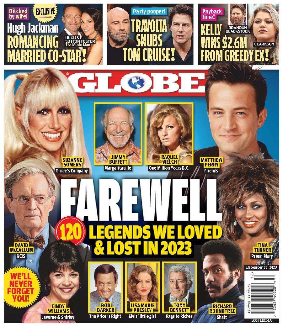 Globe December 25, 2023 Issue Cover