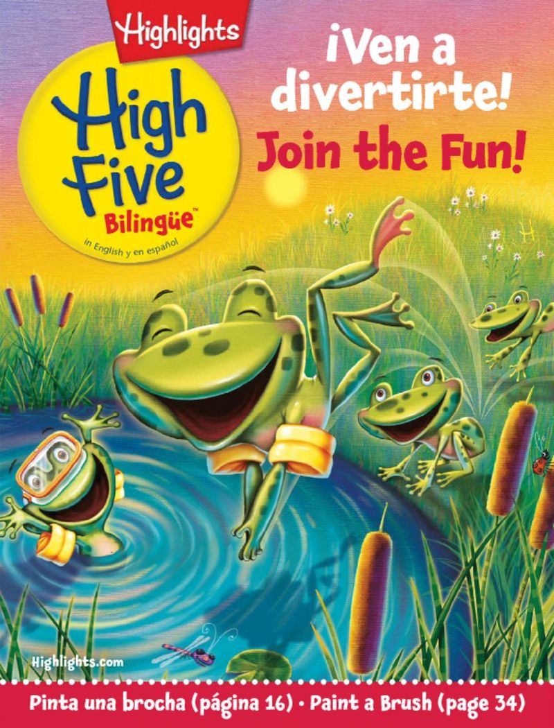 Highlights-High-Five-Bilingue June 01, 2017 Issue Cover