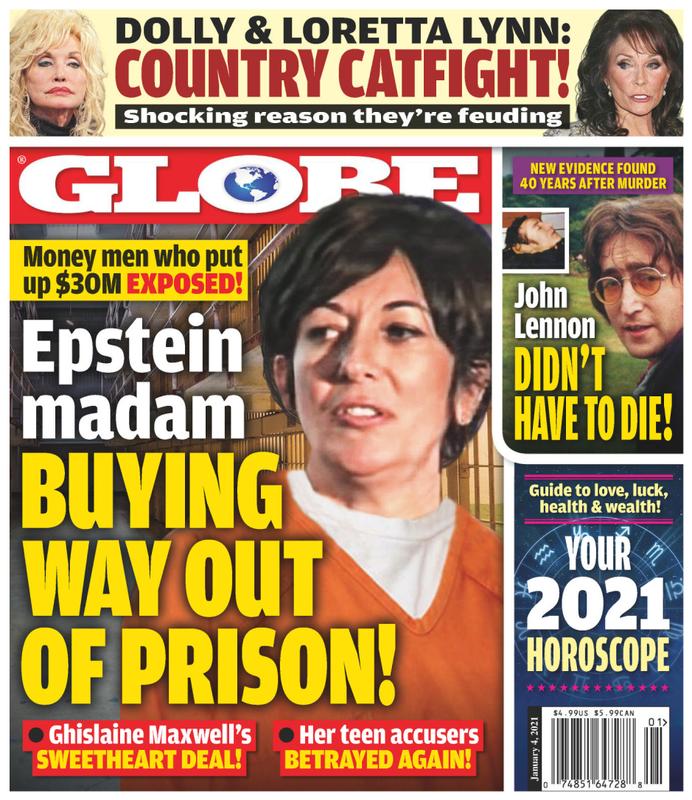Globe January 04, 2021 Issue Cover
