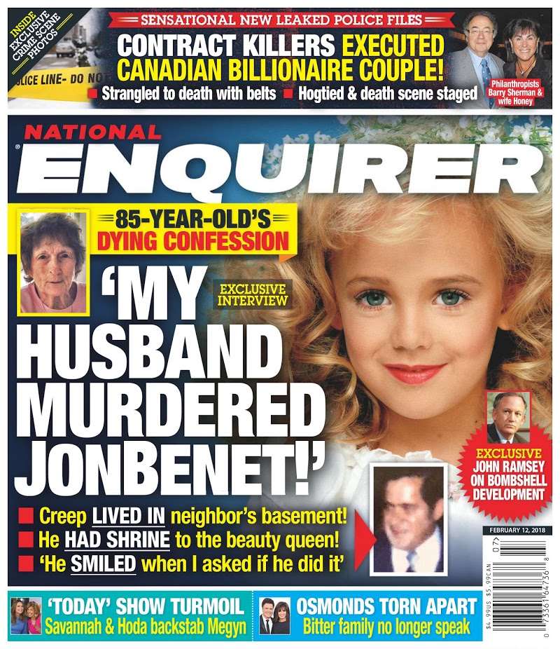 national-enquirer February 12, 2018 Issue Cover