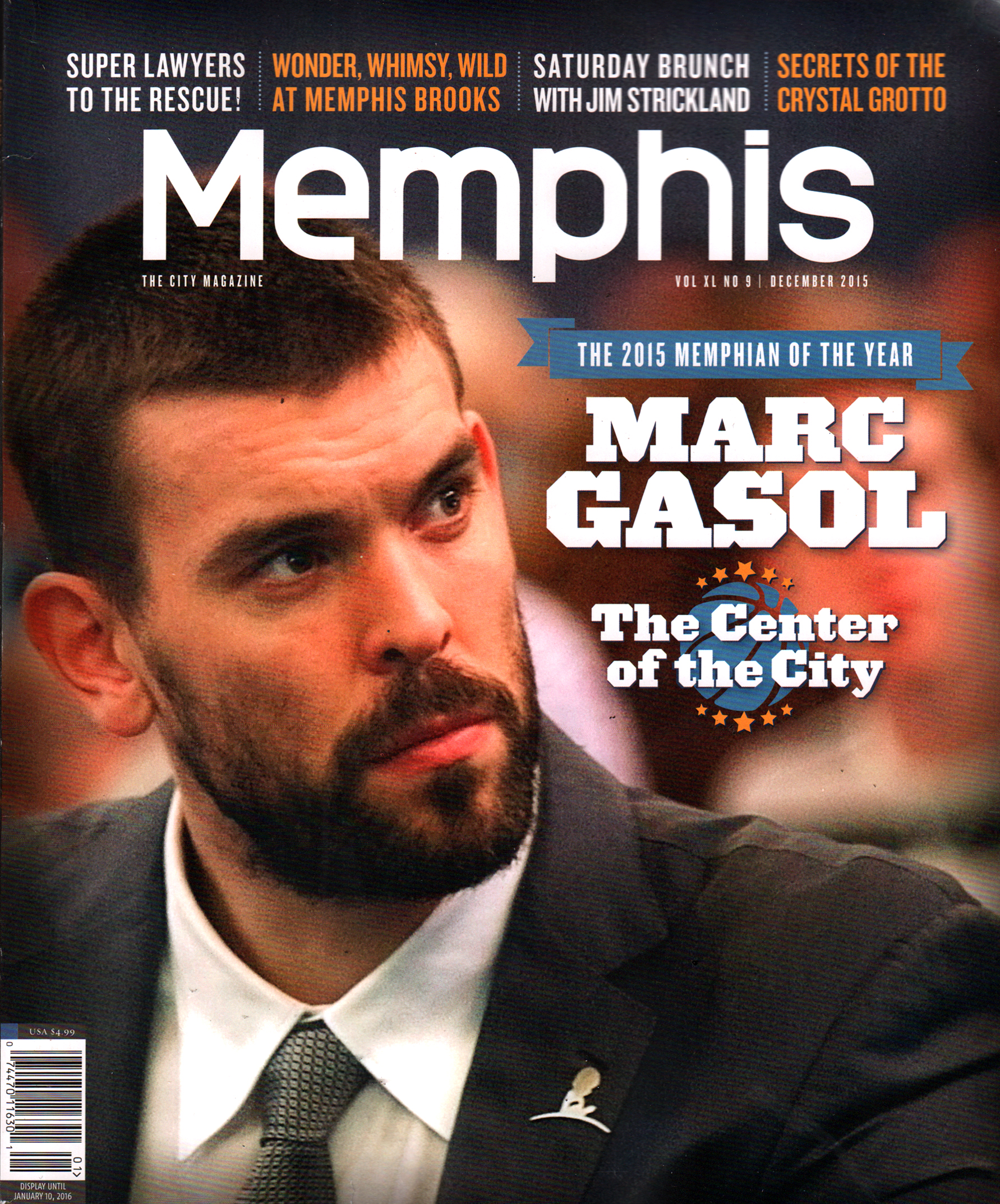 Memphis December 01, 2015 Issue Cover