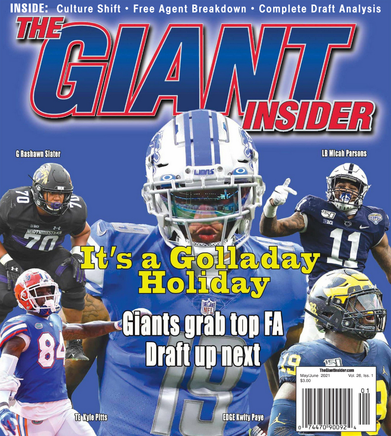 Giants-Insider May 01, 2021 Issue Cover
