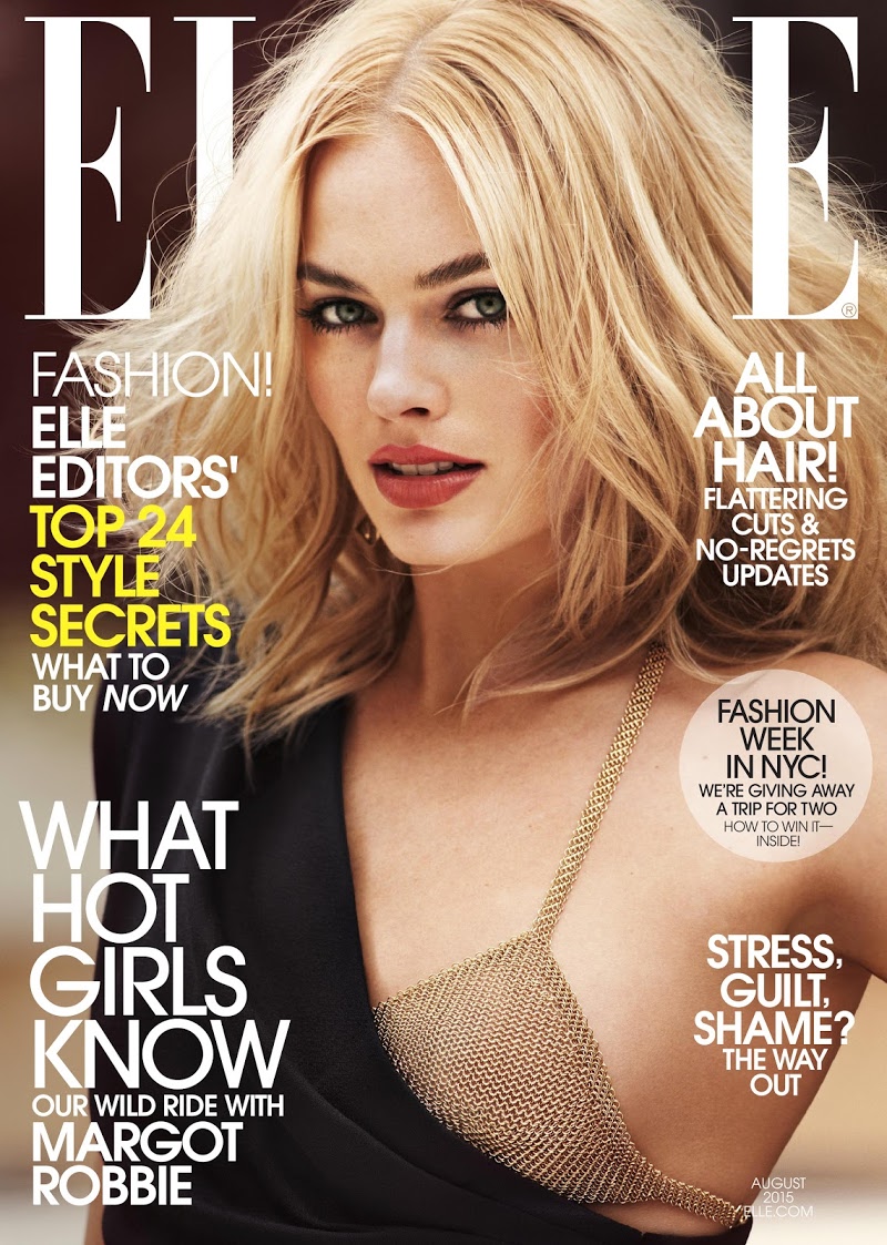 Elle August 01, 2015 Issue Cover