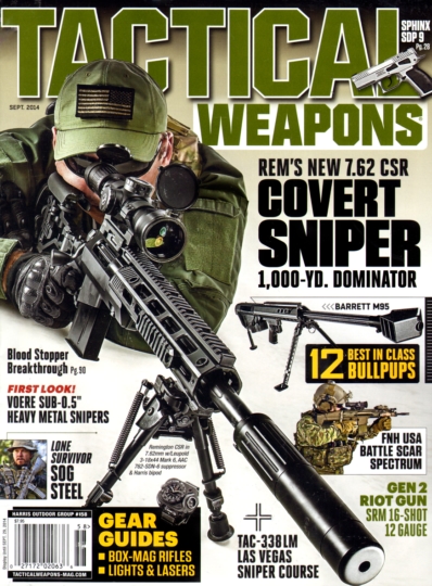Tactical Life September 01, 2014 Issue Cover