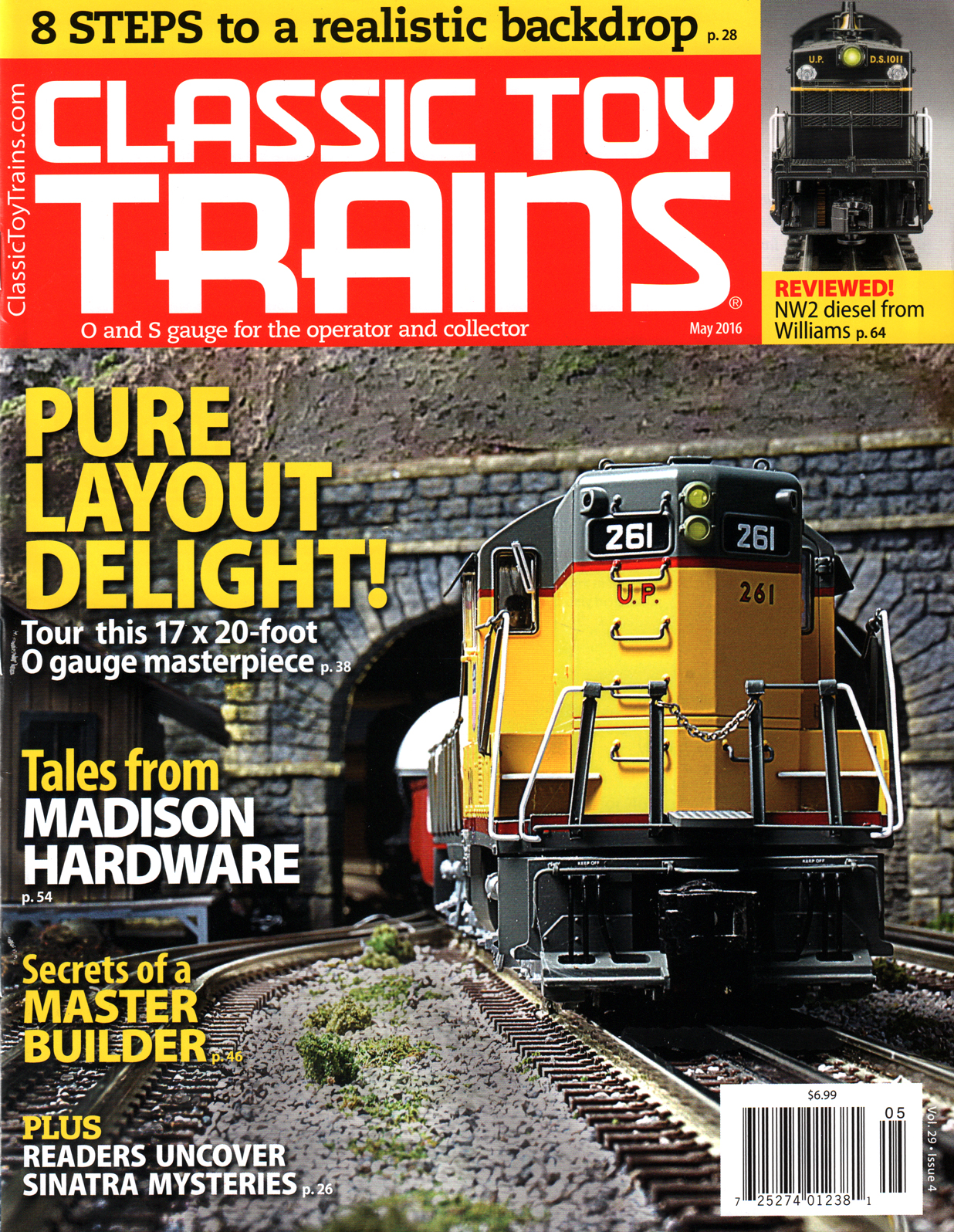 Classic-Toy-Trains May 01, 2016 Issue Cover