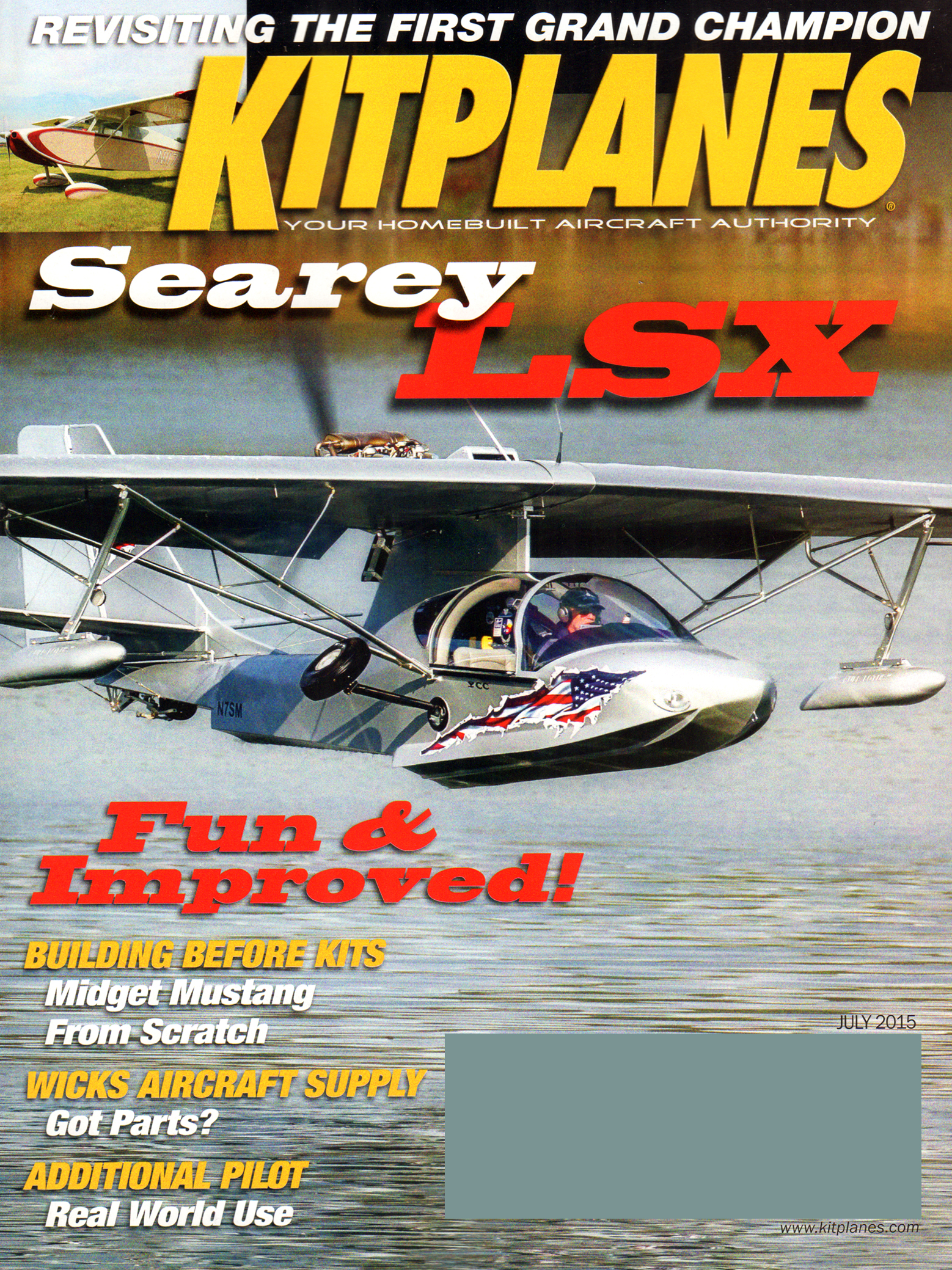 Kit-Planes July 01, 2015 Issue Cover