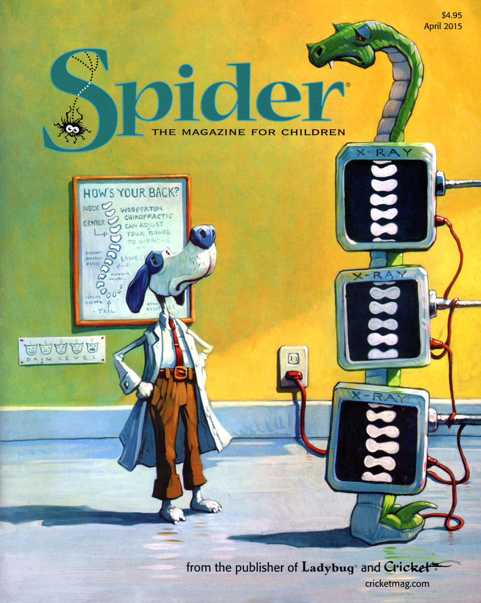Spider April 01, 2015 Issue Cover
