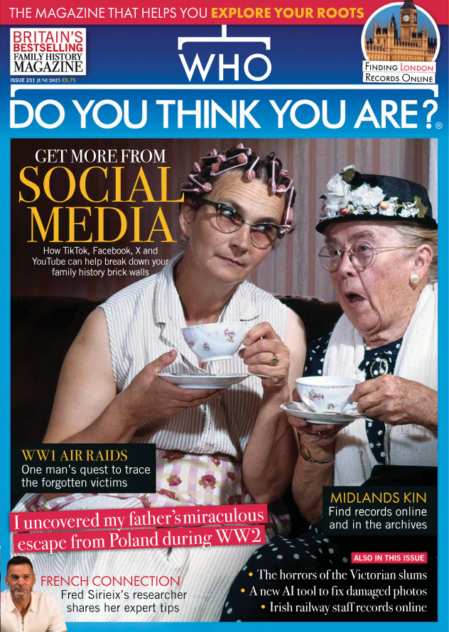 Who-Do-You-Think-You-Are June 01, 2025 Issue Cover
