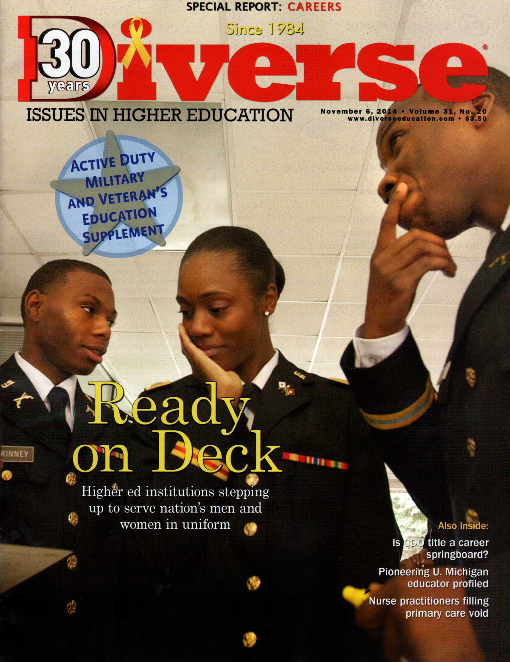 The-EDU-Ledger November 06, 2014 Issue Cover