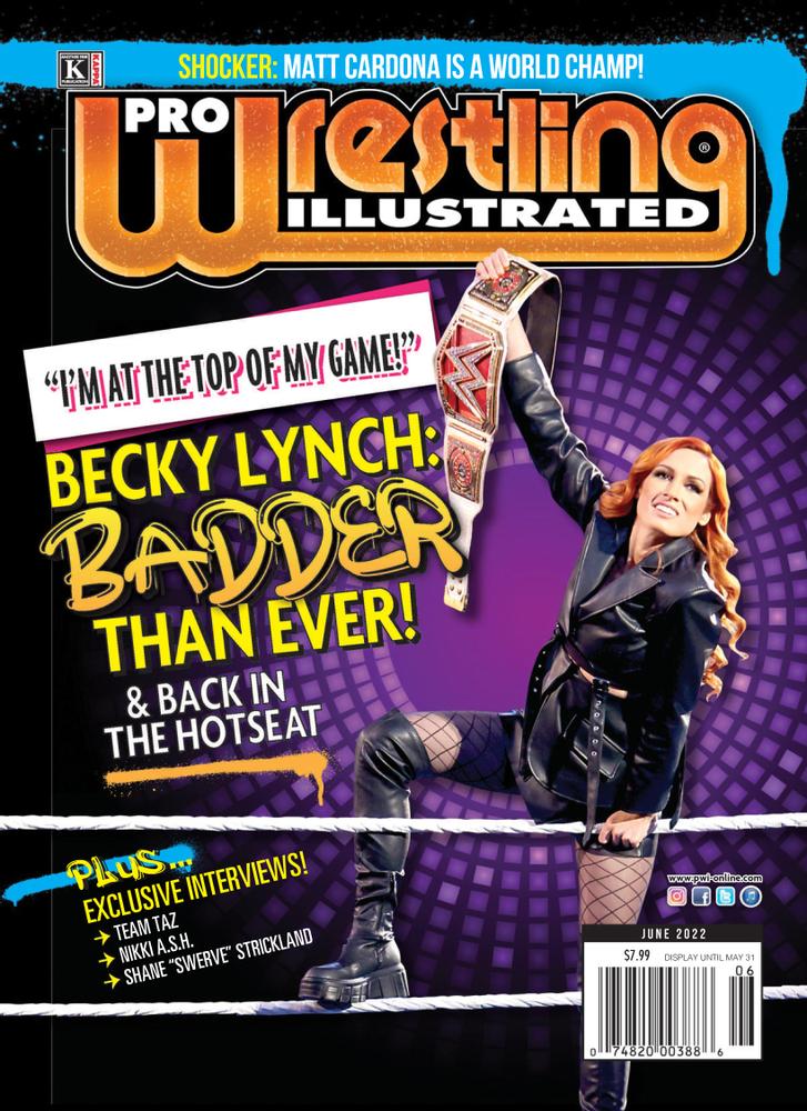 Pro-Wrestling-Illustrated June 01, 2022 Issue Cover