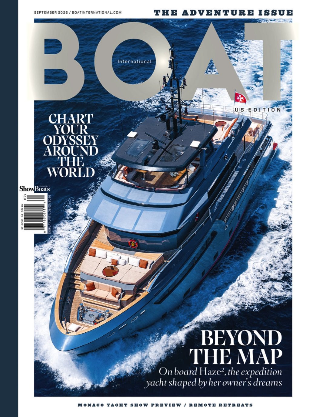 Boat International US September 01, 2026 Issue Cover