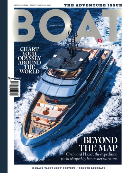 Boat International US September 01, 2026 Issue Cover