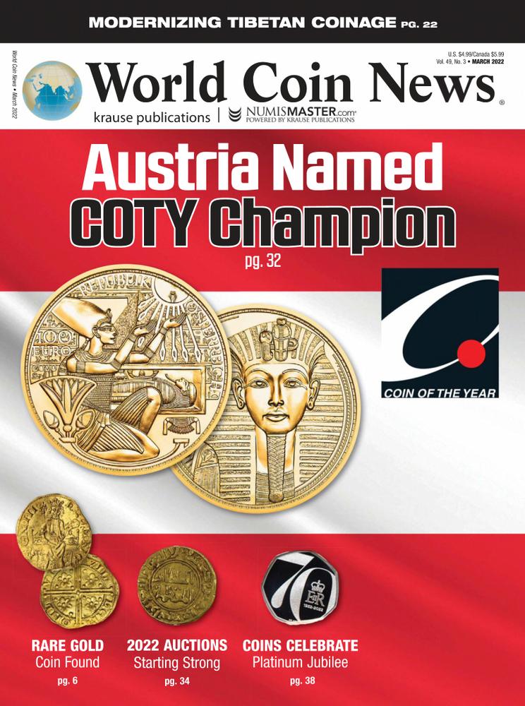 World-Coin-News March 01, 2022 Issue Cover