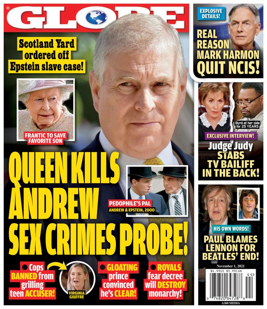 Globe November 01, 2021 Issue Cover