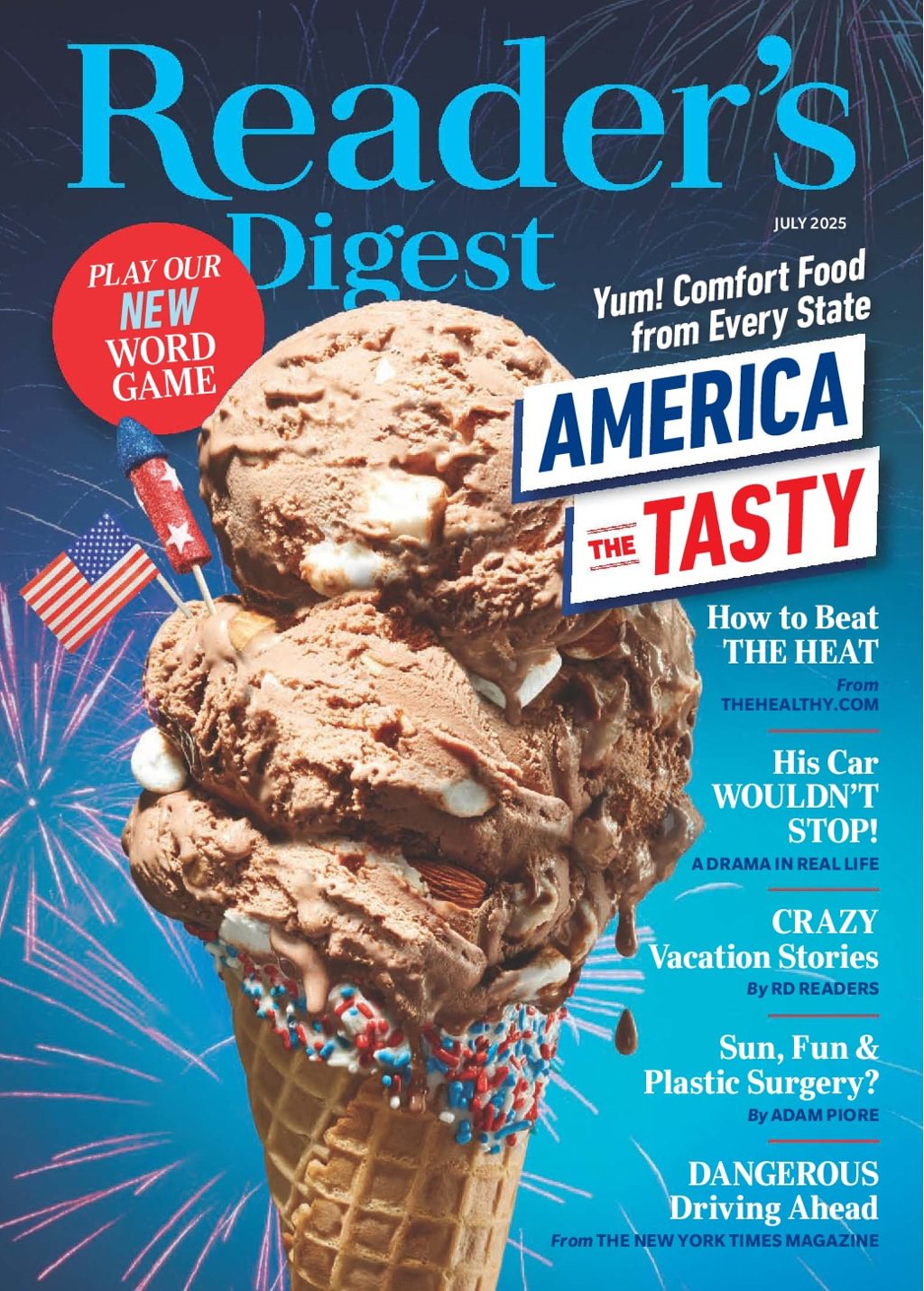 Readers-Digest July 01, 2025 Issue Cover