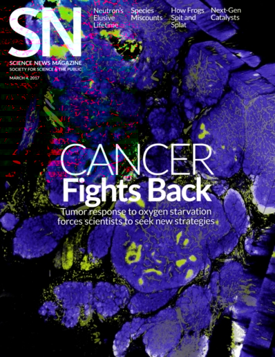 Science News March 04, 2017 Issue Cover