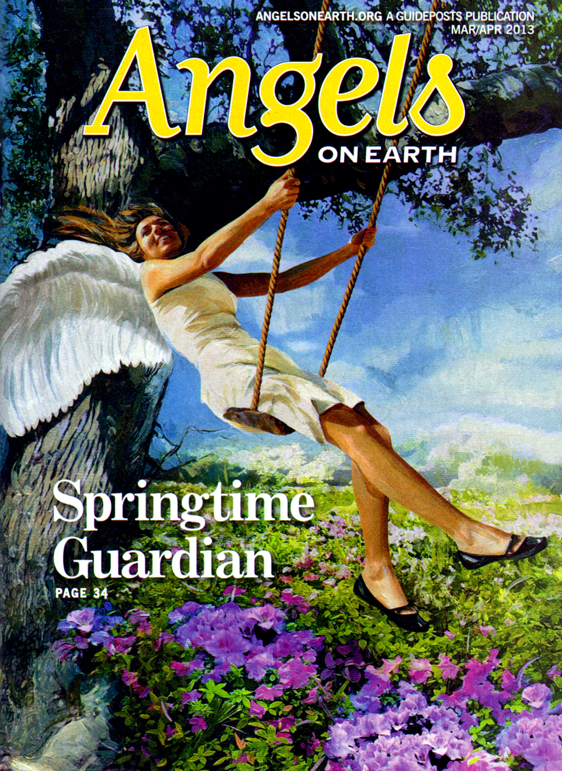 Angels-on-Earth March 01, 2013 Issue Cover