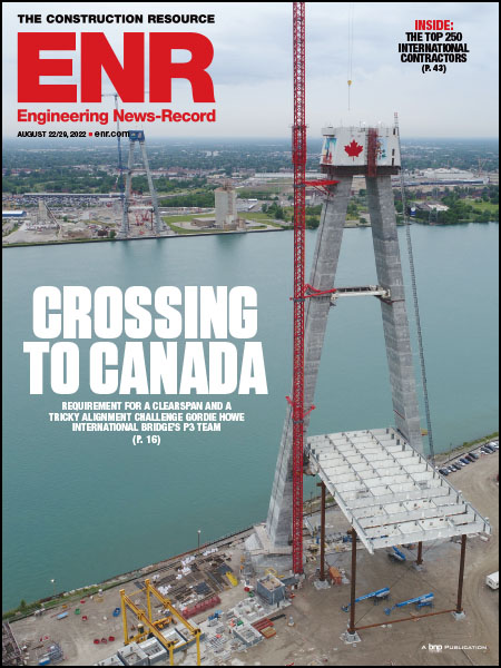 Engineering-News-Record August 29, 2022 Issue Cover