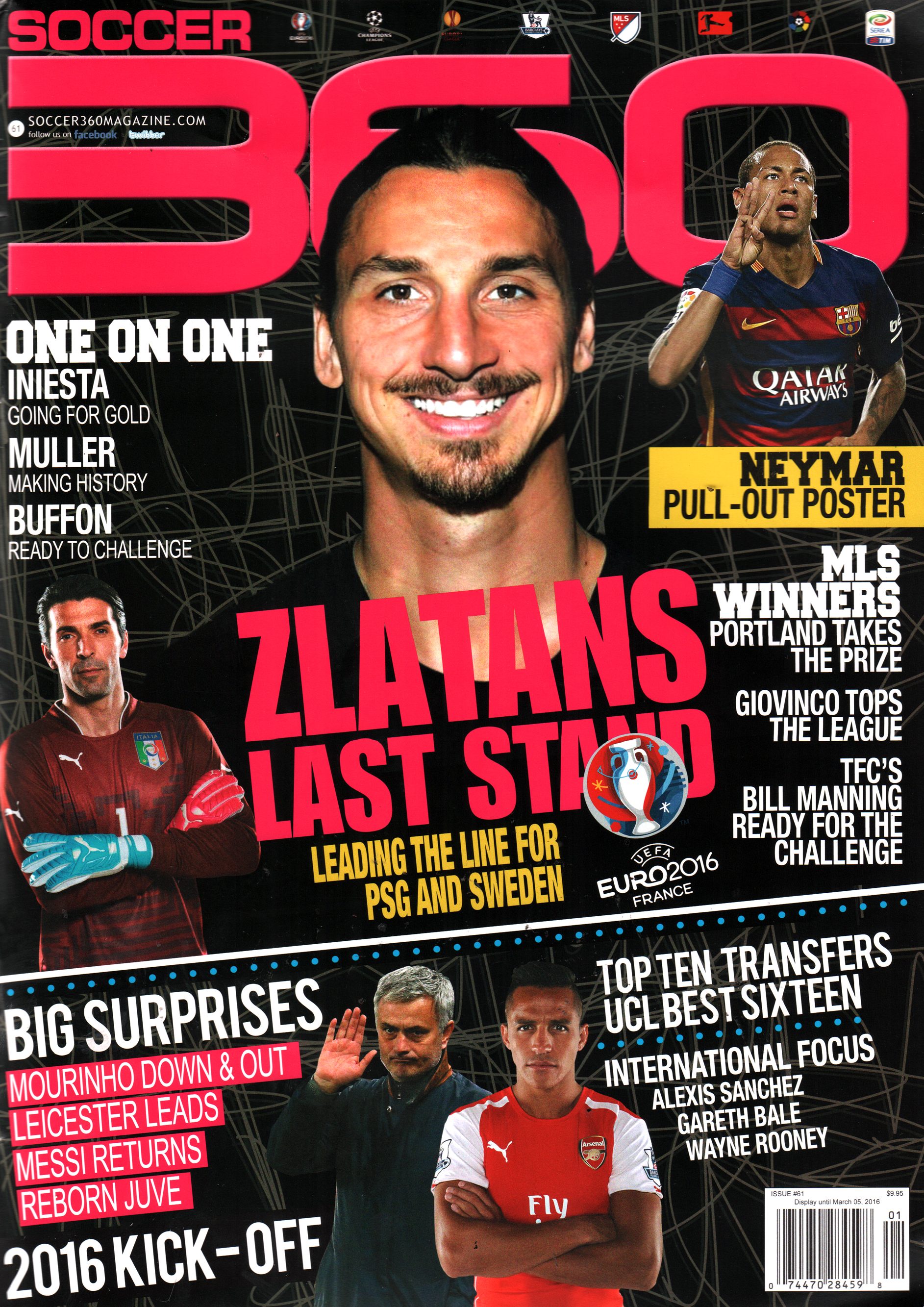 Soccer-360 January 01, 2016 Issue Cover